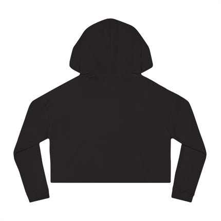Night of the Trick-or-Treating Owlets Women’s Cropped Hooded Sweatshirt