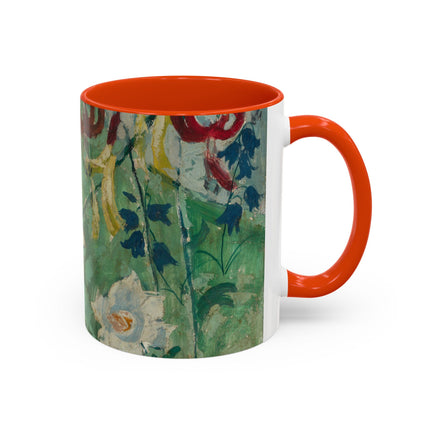 Flowers by August Babberger Colorful Mugs (11oz, 15oz)