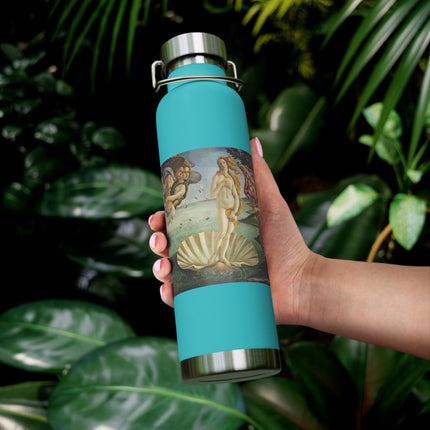 Birth of Venus by Sandro Botticelli Copper Vacuum Insulated Bottle, 22oz