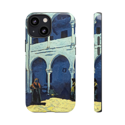Courtyard of Moroccan Riad by George Gaudion Phone Cases