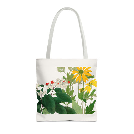 Clerodendrum & Rudbeckia by Tanigami Kônan Tote Bag (AOP)
