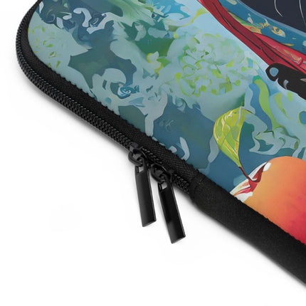 Whiskered Wanderings Laptop Sleeve