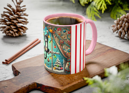 Mischief in Tinselland Colorful Mugs (11oz, 15oz)
