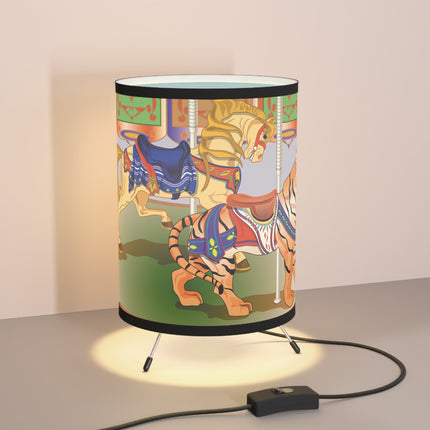 Carousel Splendor Tripod Lamp