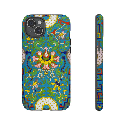 Chinese Floral Illustration by Owen Jones Phone Cases