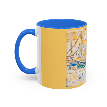 Saint-Tropez by Paul Signac Colorful Mugs (11oz, 15oz)