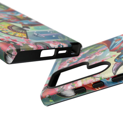 Cyberpunk Geisha Phone Cases