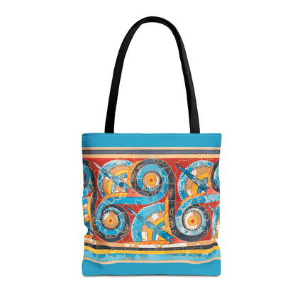 Reproduction of S-Spiral Frieze by Emile Gilliéron Tote Bag (AOP)