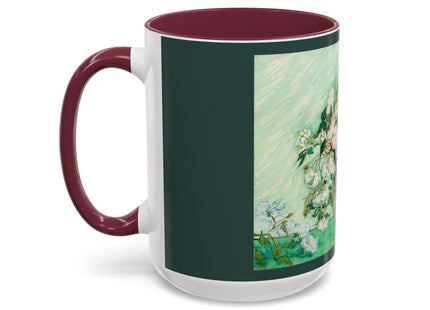 Roses by Vincent Van Gogh Colorful Mugs (11oz, 15oz)
