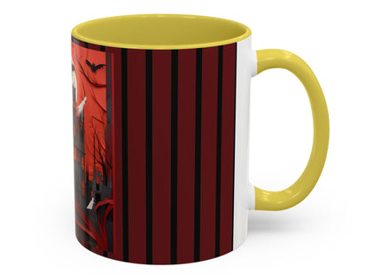Halloween Night Scene Colorful Mugs (11oz, 15oz)