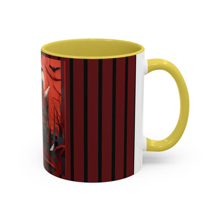 Halloween Night Scene Colorful Mugs (11oz, 15oz)