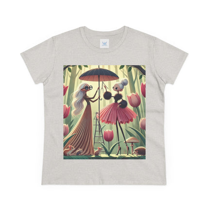 Under the Tulip Parasol Cotton Tee