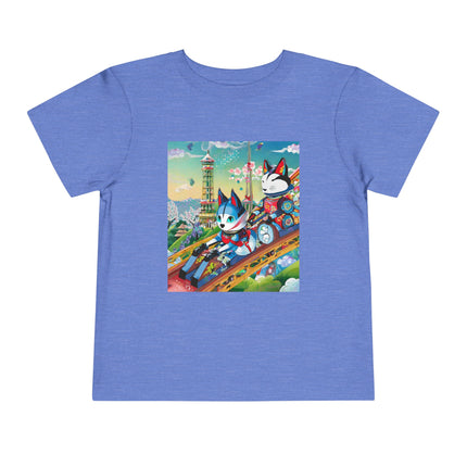 Kitsune Carnival Toddler Short Sleeve Tee