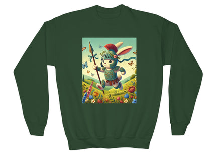 Rabbit Gladiator Youth Crewneck Sweatshirt