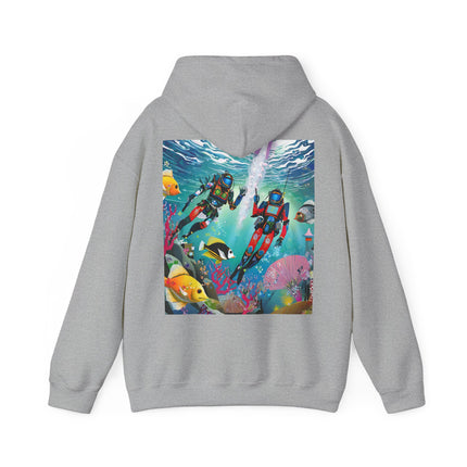 FBI Robot Dive Team – Heavy Blend™ Hooded Sweatshirt