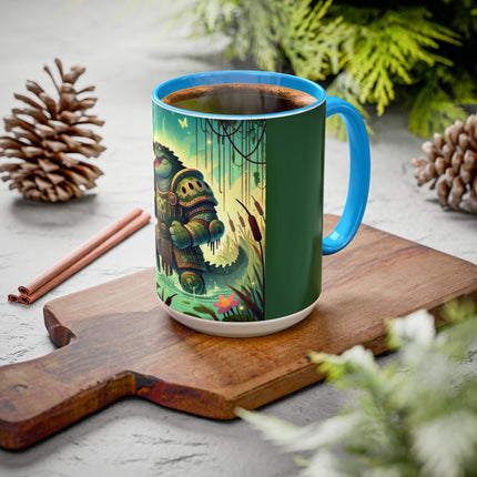 Swamp Tyrant Colorful Mugs (11oz, 15oz)