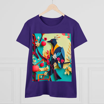 Curious Crow Women's Midweight Cotton Tee
