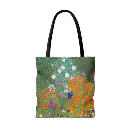 Cottage Garden by Gustav Klimt Tote Bag (AOP)