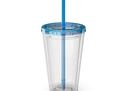 Fawn Defender Sunsplash Tumbler with Straw, 16oz