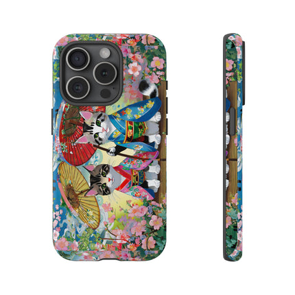 Kimono Kitties Phone Cases