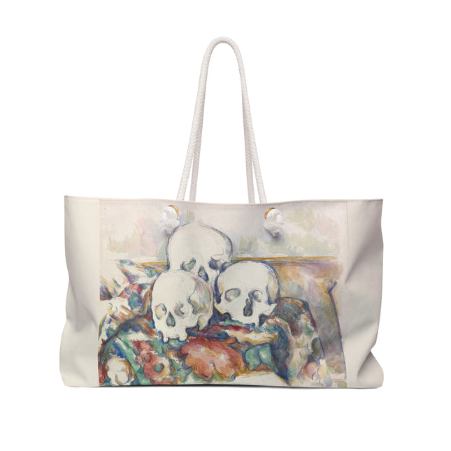 The Three Skulls by Paul Cézanne Weekender Bag