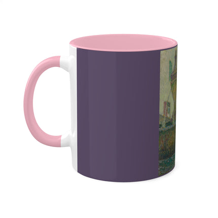 La Fontaine, Saint-Paul De Vence by Henri Le Sidaner Colorful Mug