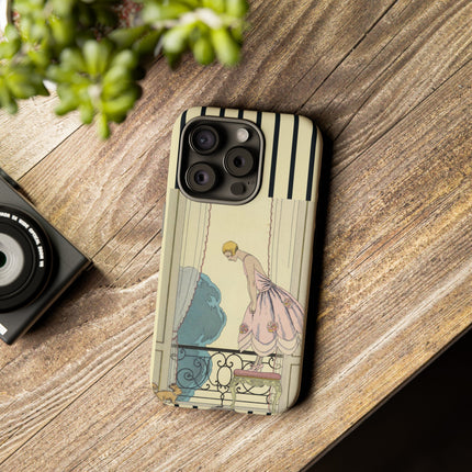 Falbalas et fanfreluches, La Souris by George Barbier Phone Cases