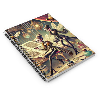 Fairy Designers Spiral Notebook - Ruled Line