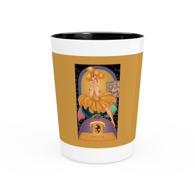November & Topaz (from the Gem Series) by Sofia Chiostri Ceramic Shot Glass