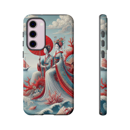 Ladies by the Quiet Sea Phone Cases
