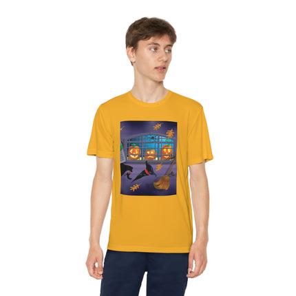 Whimsical Halloween Mischief Youth Competitor Tee