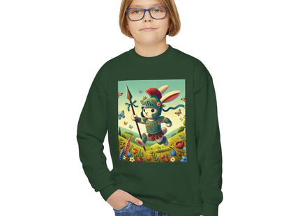 Rabbit Gladiator Youth Crewneck Sweatshirt
