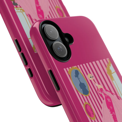 Lady in Pink Phone Case – Graceful Sophistication