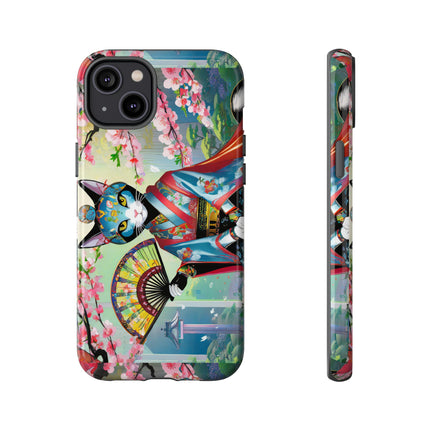Cyberpunk Geisha Phone Cases