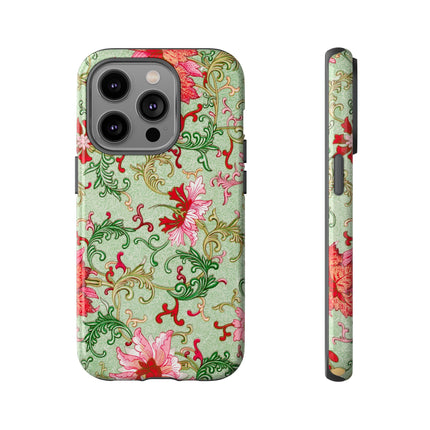 Flower Illustration by Owen Jones Phone Cases