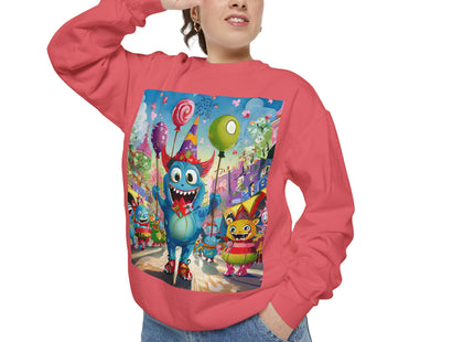 Monster Parade Madness Unisex Garment-Dyed Sweatshirt