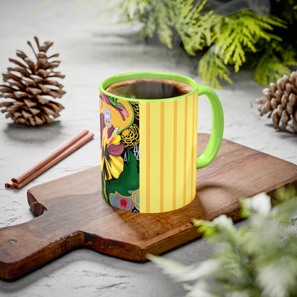 Enchanted Pansy Elegance Colorful Mugs (11oz, 15oz)