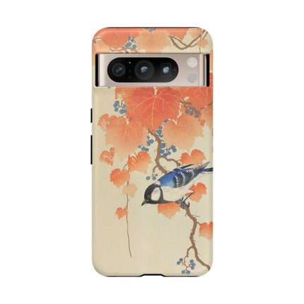 Japanese Bird and Branch by Ohara Koson Phone Cases