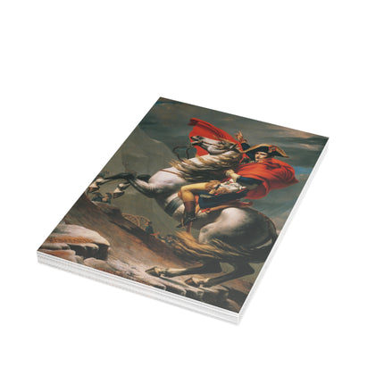 Napoleon Crossing the Alps by Jacques-Louis David Postcards (envelopes included) - Bundles of 10, 30, 50 Pieces