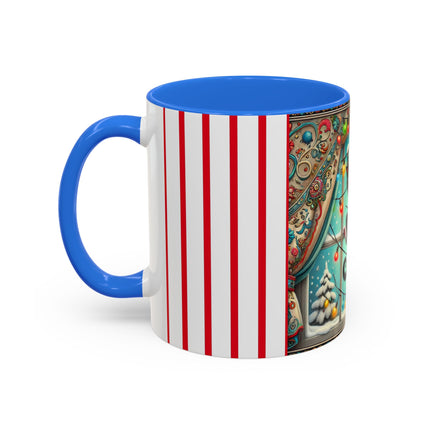 Mischief in Tinselland Colorful Mugs (11oz, 15oz)