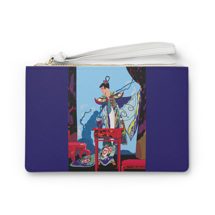 A Visual Journey by Umberto Brunelleschi Clutch Bag