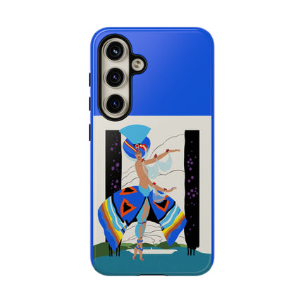Exotic Dancer Phone Case – Vibrant Performance & Art Deco Flair