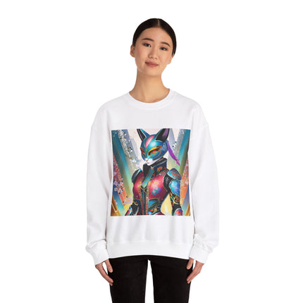 Cyberpunk Chic Unisex Heavy Blend™ Crewneck Sweatshirt