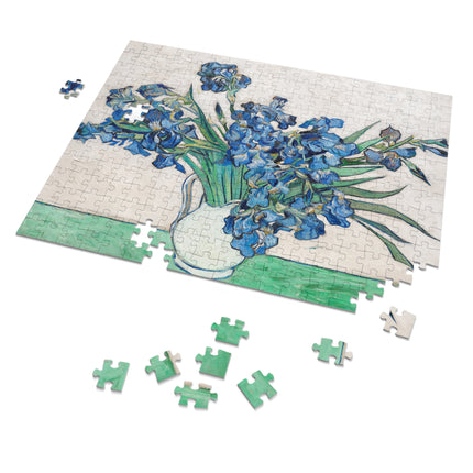 Irises by Vincent Van Gogh Puzzle (30, 110, 252, 500-Piece)