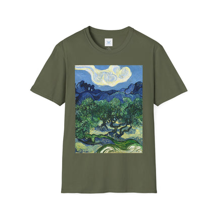 Olive Trees by Vincent Van Gogh Softstyle T-Shirt