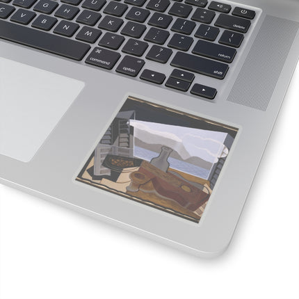 Open Window by Juan Gris Kiss-Cut Stickers (4 Sizes)