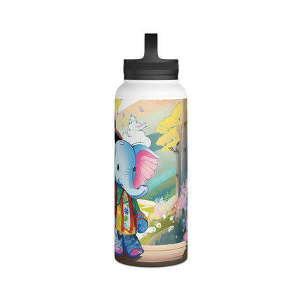 Baby Elephant Stainless Steel Water Bottle
