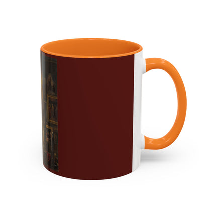 Raphael and his Muse in the Atelier by Vincenzo Abbati Colorful Mugs (11oz, 15oz)