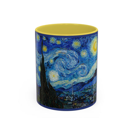 The Starry Night by Vincent Van Gogh Colorful Mugs (11oz, 15oz)