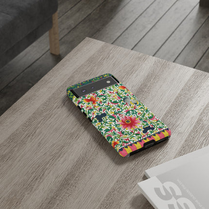 Colorful Floral Pattern by Owen Jones Phone Cases